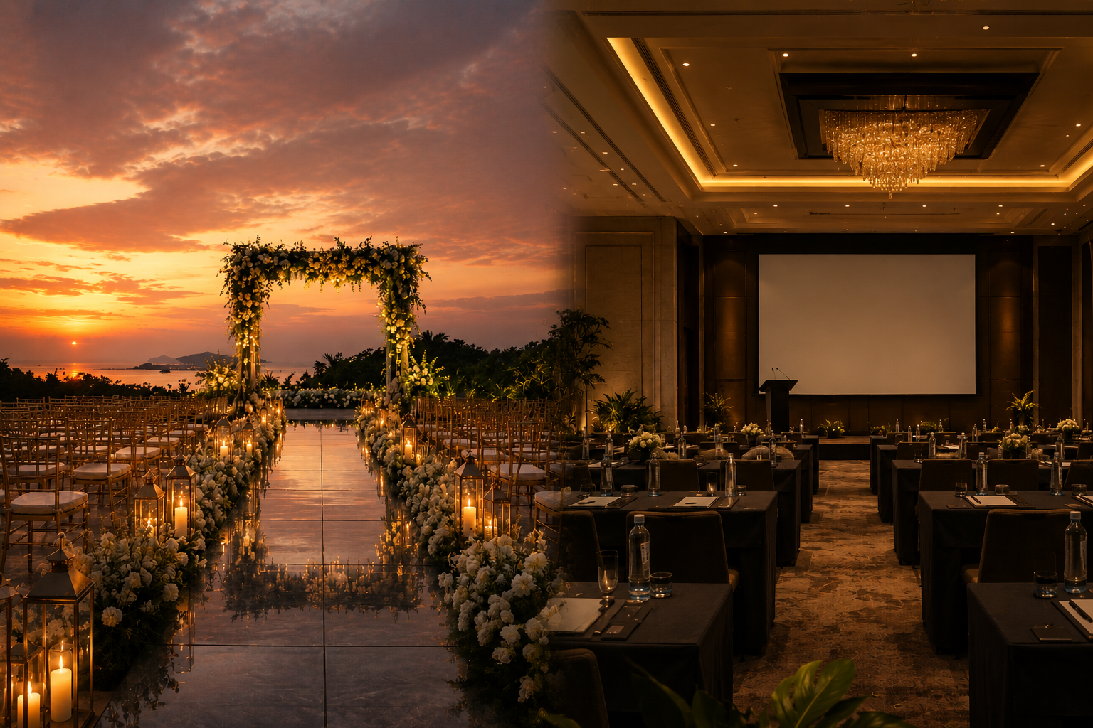 Weddings and Meetings